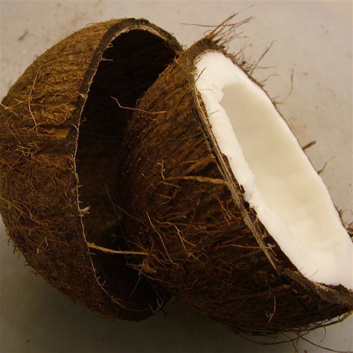 Semi-husked Coconut